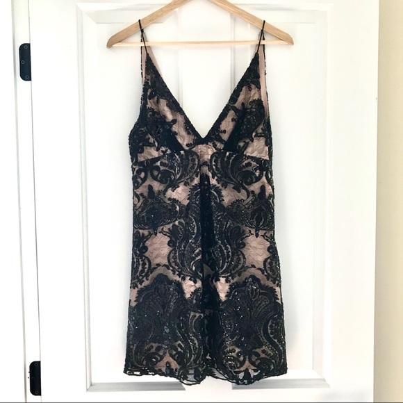 Free People Dresses & Skirts - Free People Night Shimmers Mini Dress